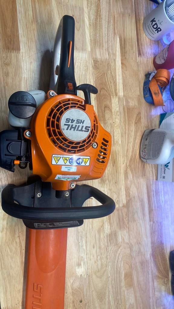 Haagschaar stihl hs 45, Enlèvement, Utilisé, Essence
