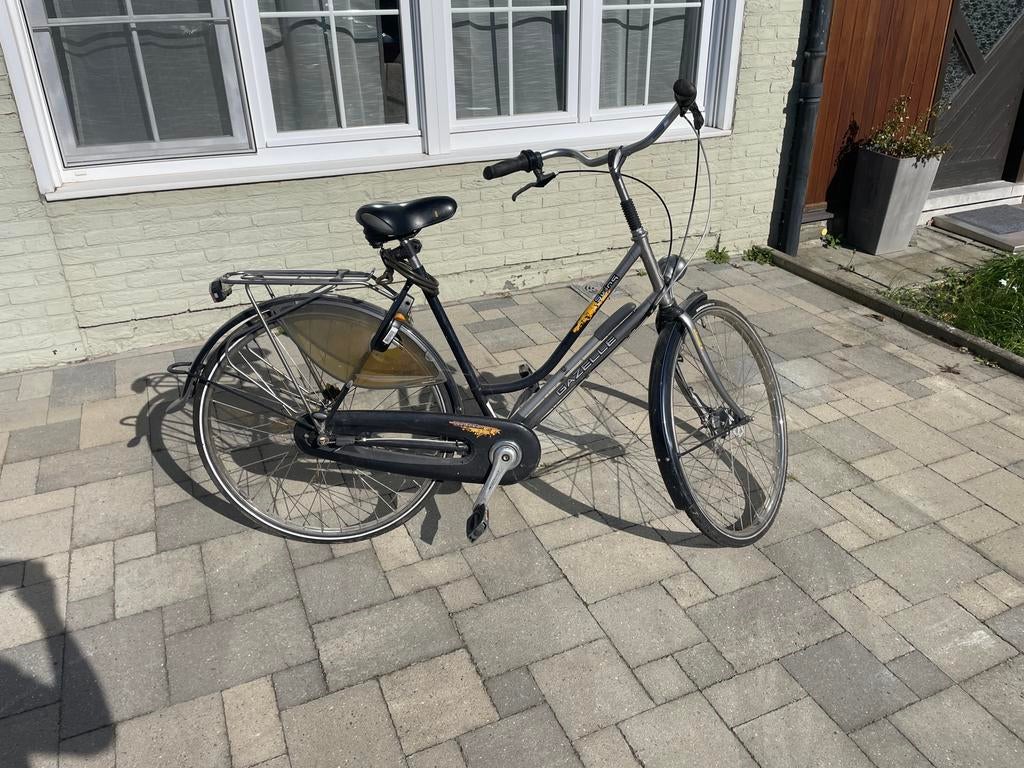Damensfiets Gazelle, Fietsen en Brommers, Fietsen | Dames | Omafietsen, Ophalen, Zo goed als nieuw, Versnellingen