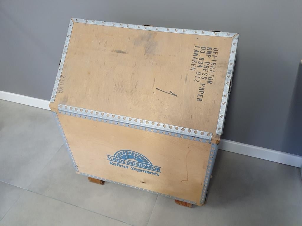 Stevige houten kist, Doe-het-zelf en Bouw, Kratten en Dozen, Ophalen, Doos