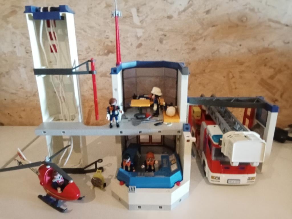 Playmobil brandweer, Ophalen of Verzenden, Gebruikt, Complete set