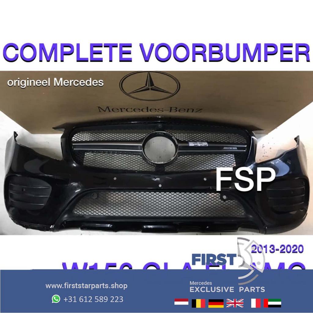 W156 X156 GLA AMG VOORBUMPER COMPLEET + GLA 45 AMG GRIL ORIG, Auto-onderdelen, Gebruikt, -, Voor, Ophalen of Verzenden
