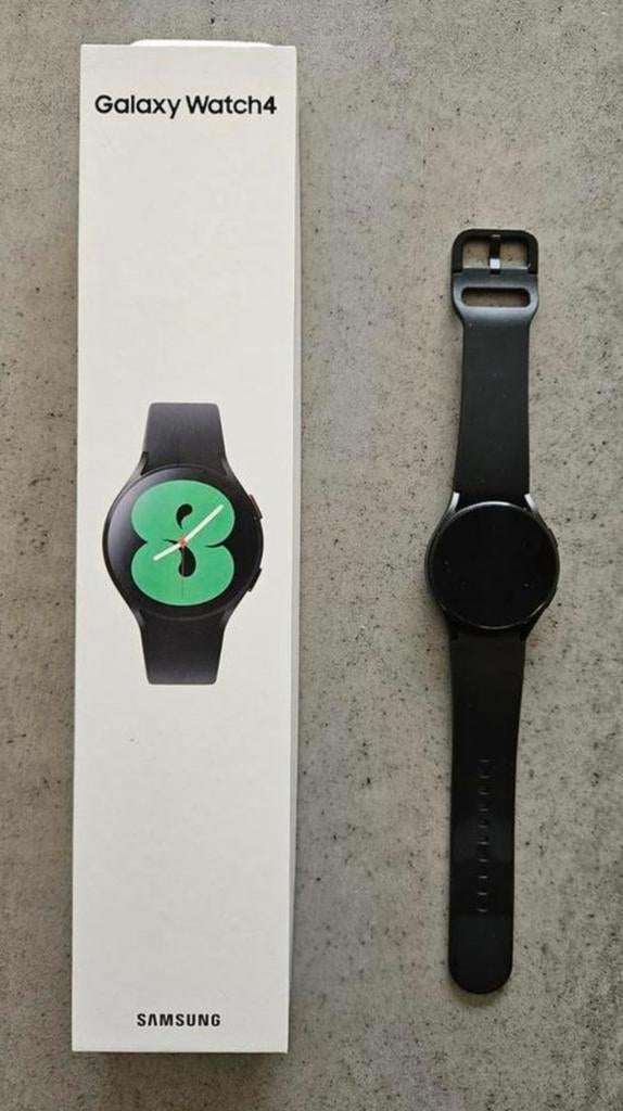 Samsung galaxy watch 4., Ophalen, Zwart, Zo goed als nieuw, Samsung