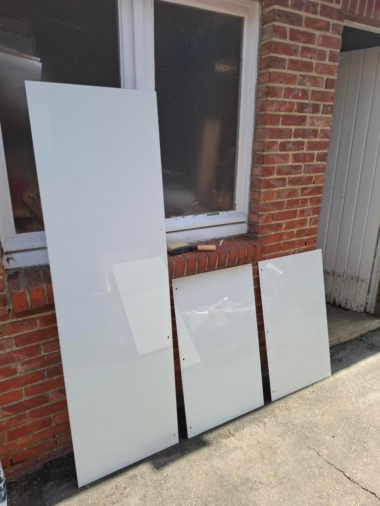 Ikea malm glasplaten, Enlèvement, Comme neuf, Verre, Ikea