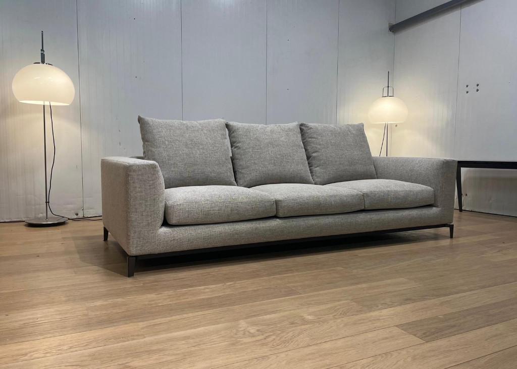 NEUF Minotti Andersen canapé + garantie – PN: 12.500€, Maison & Meubles, Neuf, 100 à 125 cm, Enlèvement ou Envoi, Banc droit