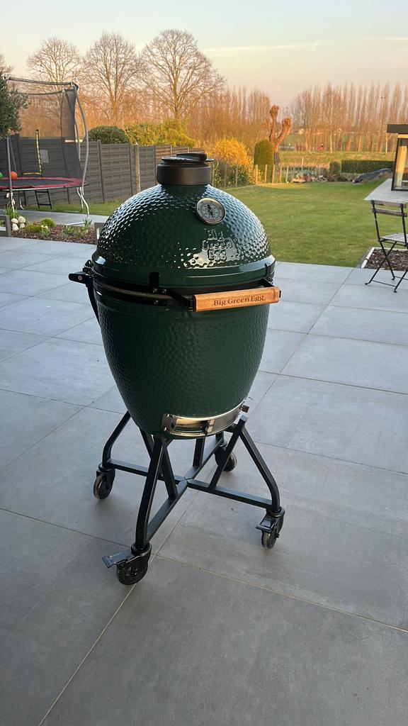 Big green egg medium+onderstel NIEUW, Tuin en Terras, Ophalen, Nieuw