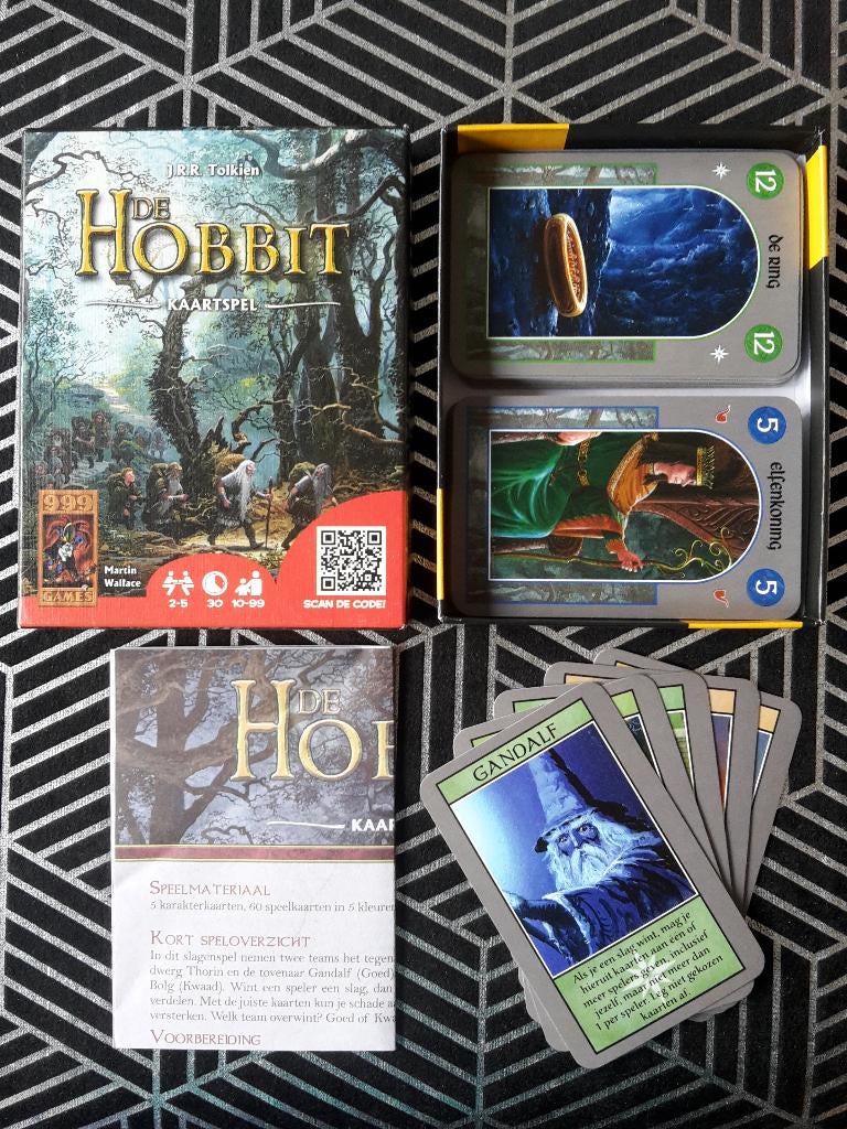 Nieuw kaartspel De Hobbit, 2-5 sp., 999, + 1 gratis promo, Ophalen of Verzenden, Nieuw, 999 Games