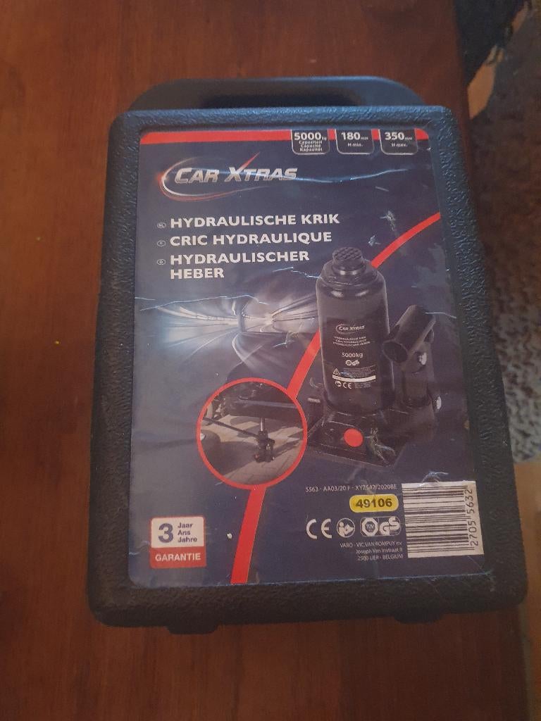 Cric hydraulique, Enlèvement, Comme neuf