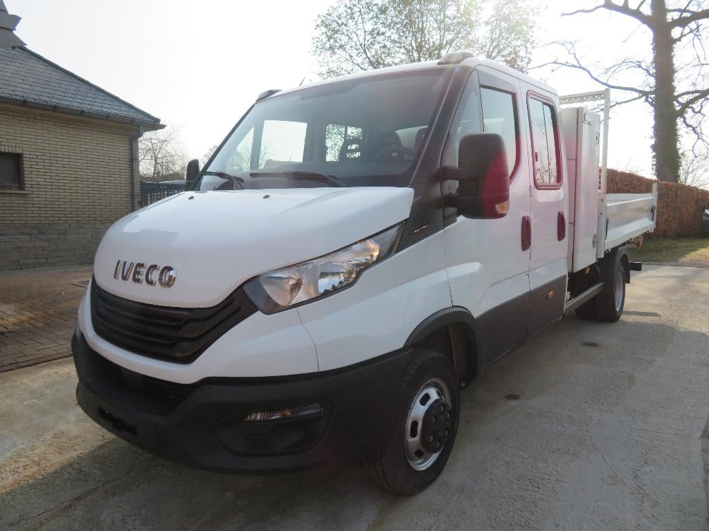 Iveco Daily 35C16 3.0 - Dubbel cabine - Kipper - 2022 - €6d, Auto's, Bestelwagens en Lichte vracht, 4 deurs, Achterwielaandrijving