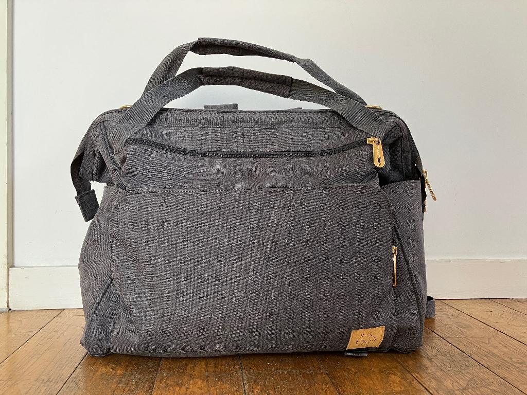 Sac à langer jumeaux Lassig, Enfants & Bébés, Enlèvement, Comme neuf, Sac à dos