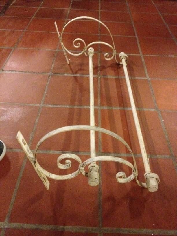 SMEEDIJZEREN HANDDOEKREK - HANDDOEKENREK Flamant, Ophalen of Verzenden, Nieuw, Wit, Handdoekenrek