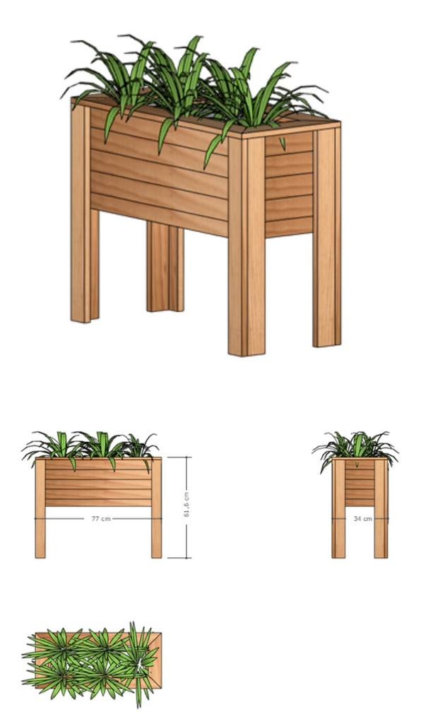 Tuinmeubel. (plantenbak) te koop!, Ophalen, Nieuw