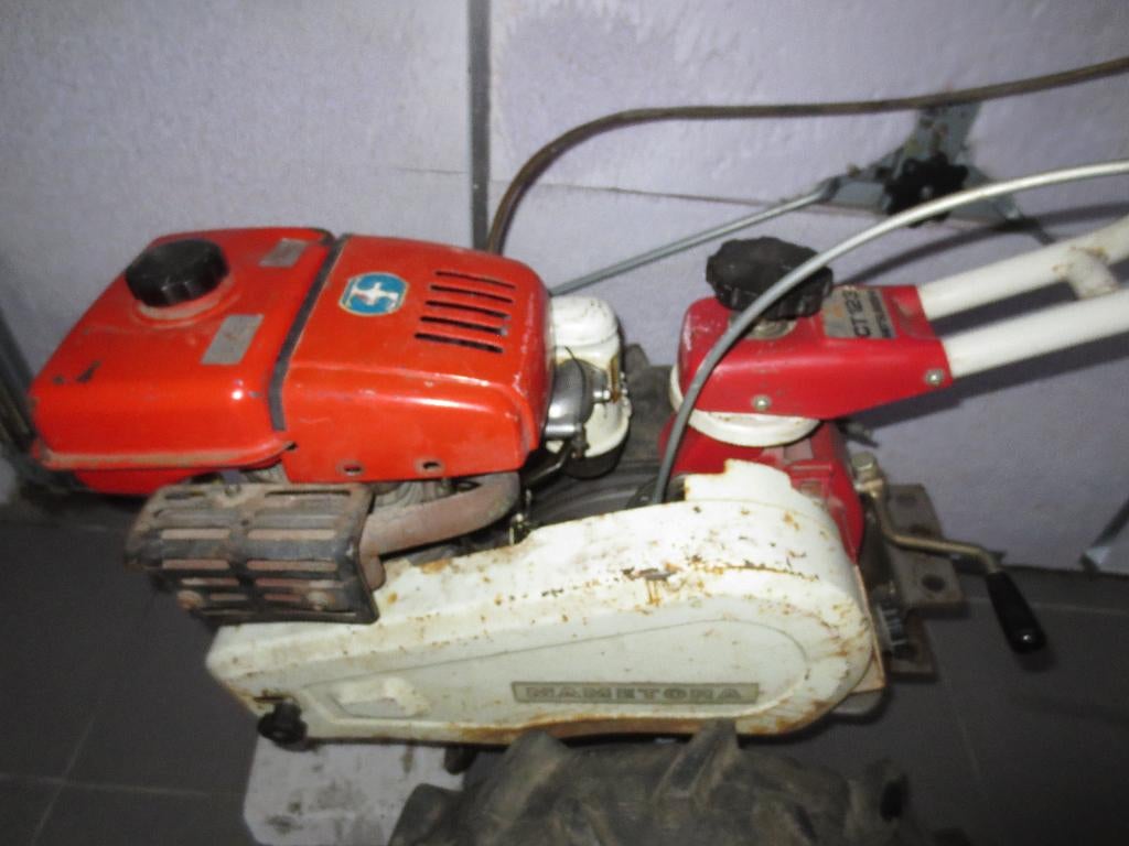 Mitsubishi CT123-rototiller wordt opnieuw gestart, Ophalen, Gebruikt, Cultivator, MITSUBISHI