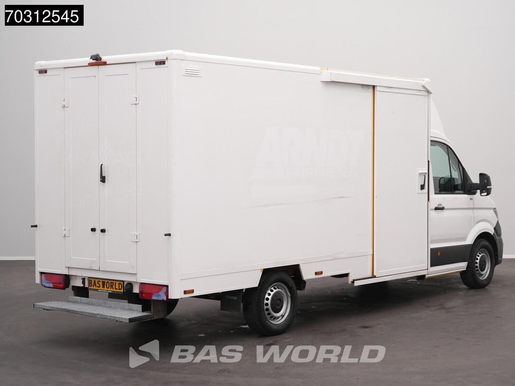 MAN TGE 3.100 433cm Bakwagen Achterdeuren Zijdeur Airco Came, Auto's, Stof, Gebruikt, Euro 6, 4 cilinders