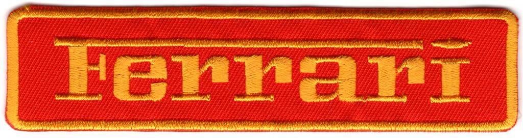 Ferrari stoffen opstrijk patch embleem #5, Verzamelen, Automerken, Motoren en Formule 1, Nieuw, Verzenden