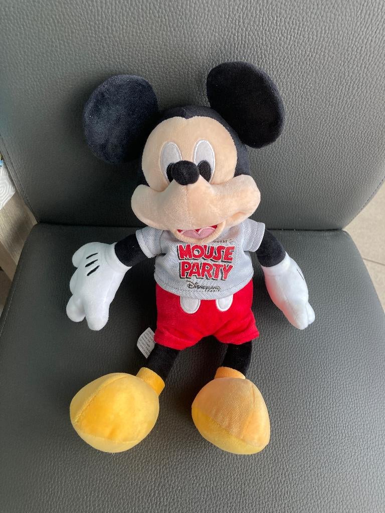 Disneyland knuffel - Mickey Mouse party, Ophalen of Verzenden, Mickey Mouse, Knuffel