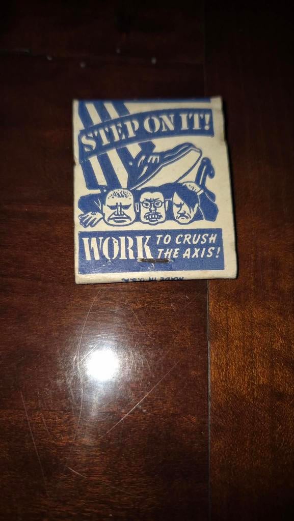 Lucifers US WW2 minder courante uitvoering, Verzamelen, Verzenden, Landmacht, Overige typen