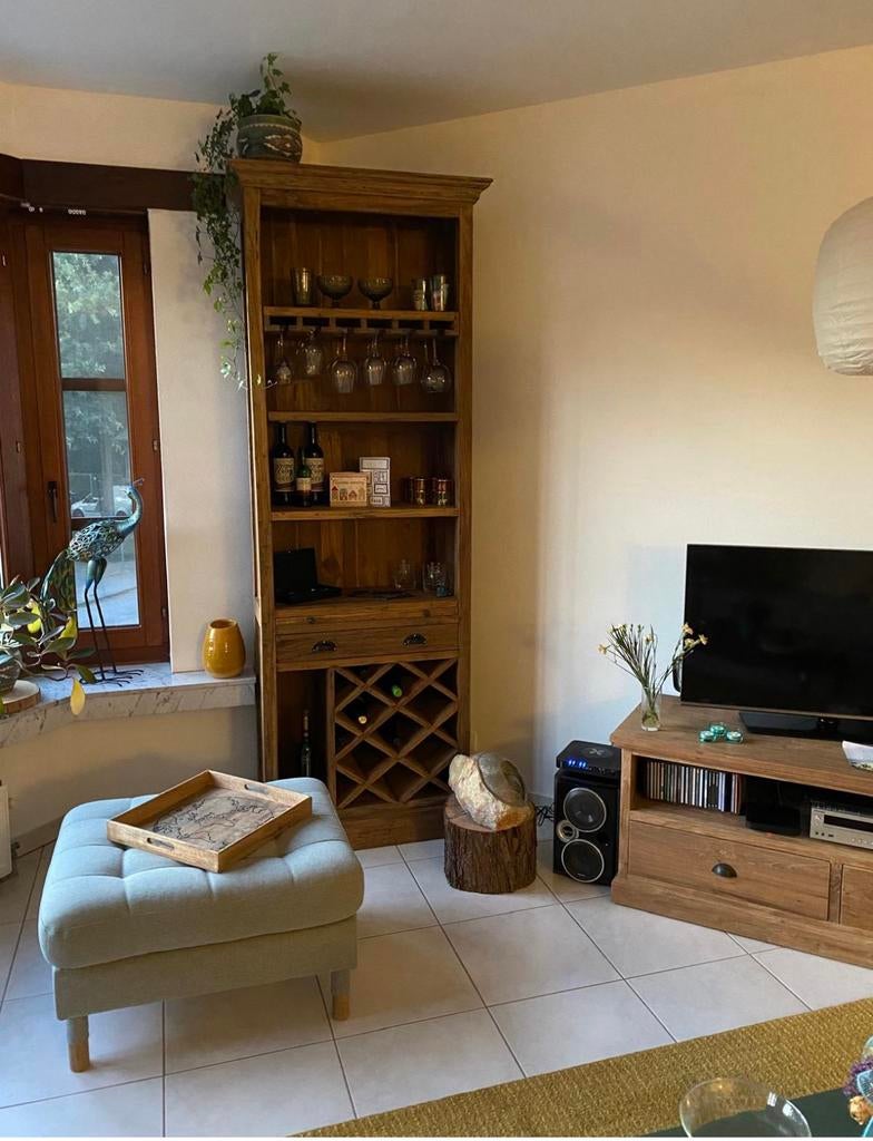 Bar kast TEAK, Ophalen, Zo goed als nieuw