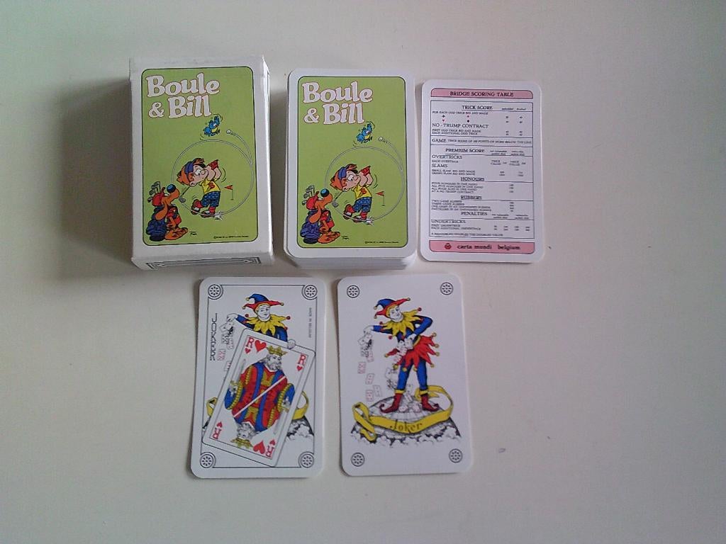 jeu de cartes Boule et Bill, Enlèvement ou Envoi