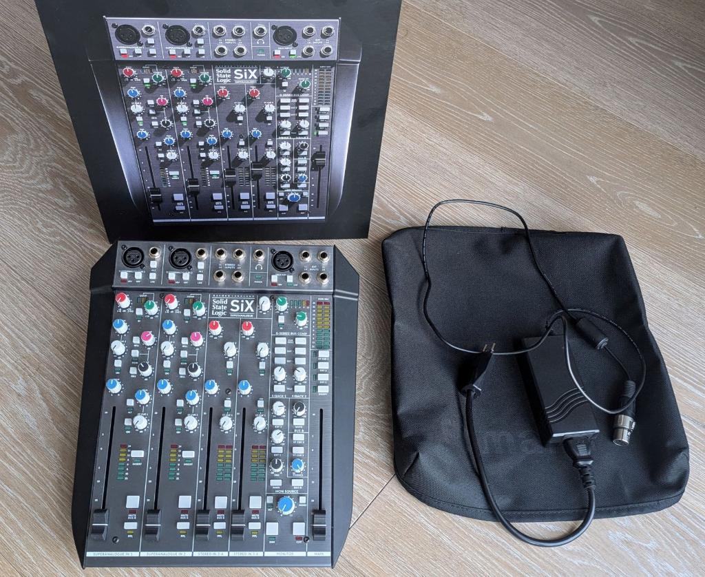 SSL Six analog Mischpult, Ophalen of Verzenden, Zo goed als nieuw, 20 kanalen of meer