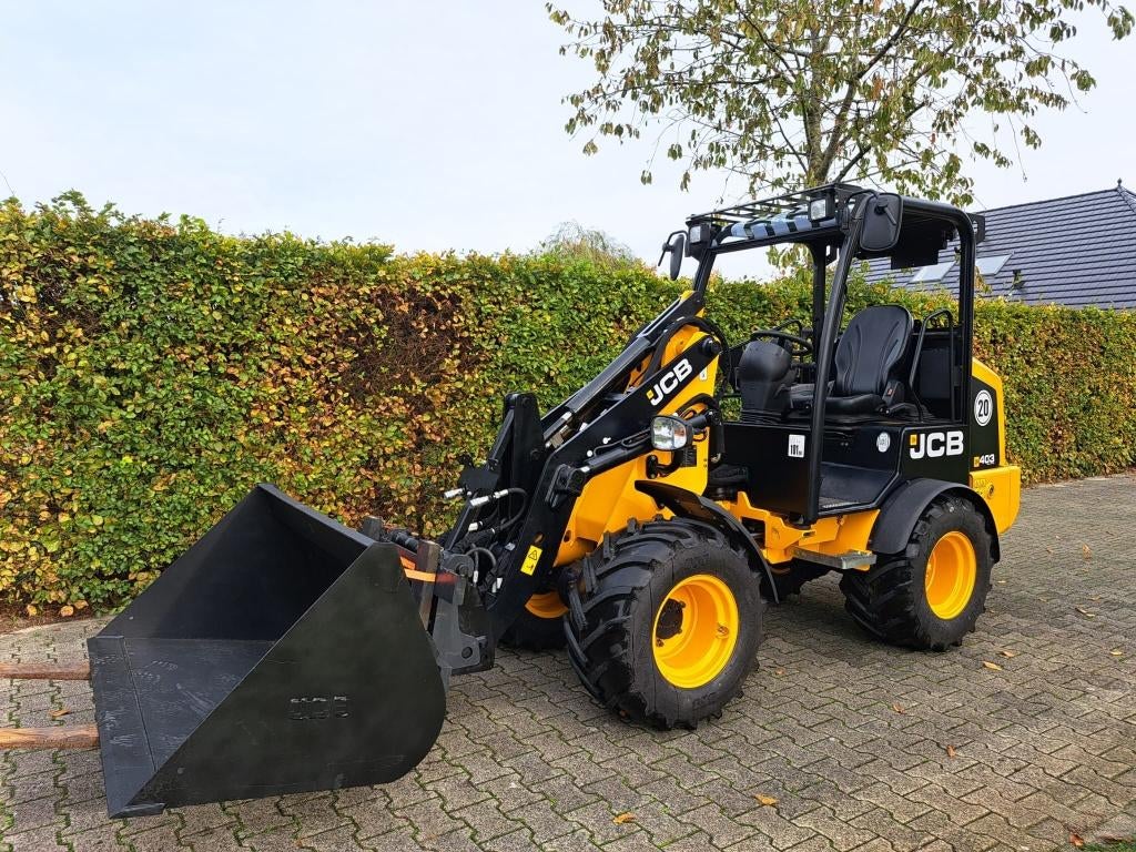 JCB 403 - Kniklader (Nieuwstaat), Enlèvement