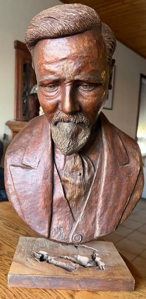 Buste « homme à barbe » à vendre, Antiquités & Art, Enlèvement, Buste, Homme