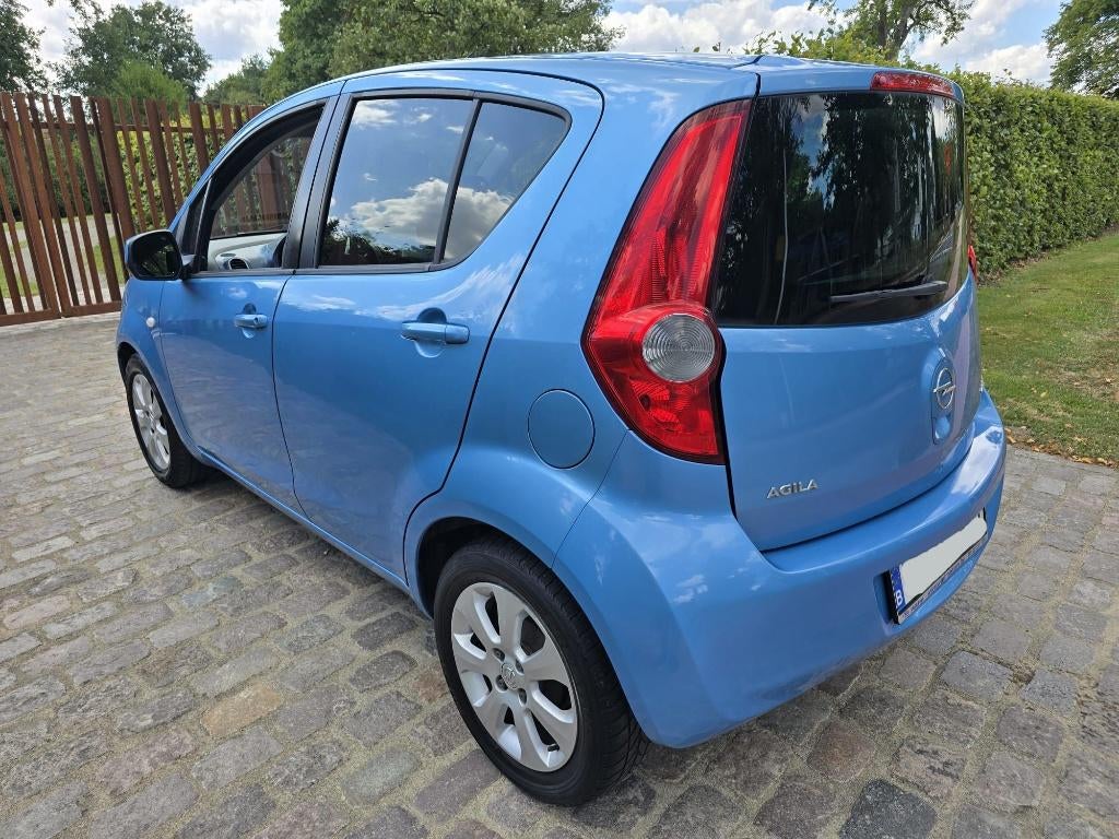 Opel Agila 1.2i EcoFLEX / 196.344 km / benzine, Voorwielaandrijving, 4 cilinders, Blauw, Bedrijf