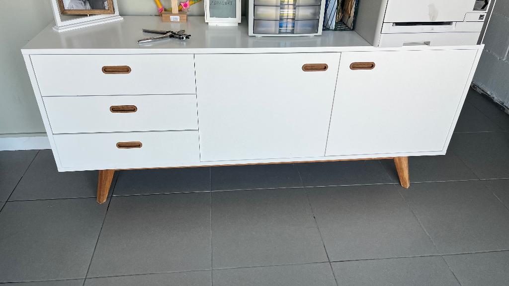 Commode, Maison & Meubles, Armoires | Dressoirs, Utilisé, 150 à 200 cm, 25 à 50 cm, Avec tiroir(s), Avec porte(s), Avec tablette(s)