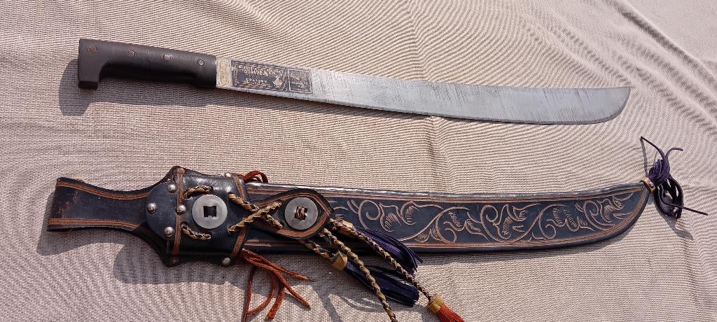 Très grande machette luxueuse Collins, Collections, Objets militaires | Général, Enlèvement ou Envoi, Autres, Couteau ou Poignard