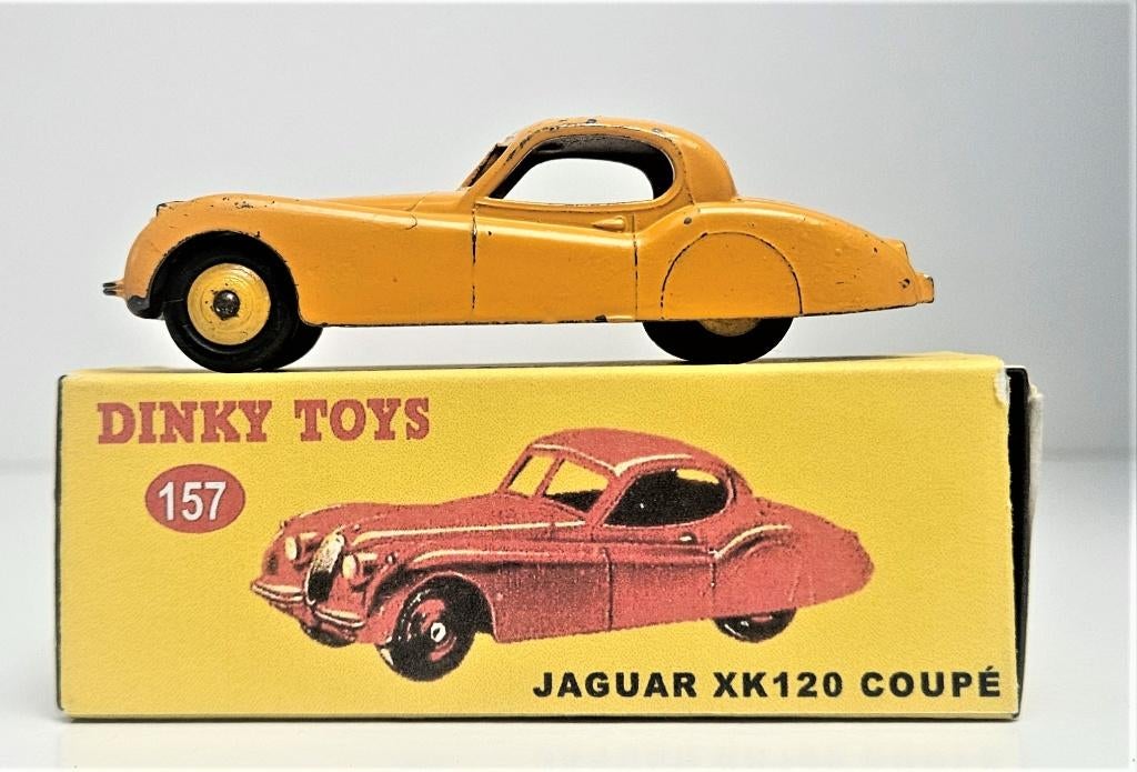 Dinky Jaguar XK 120 Coupé, Hobby & Loisirs créatifs, Enlèvement ou Envoi, Utilisé, Voiture, Dinky Toys