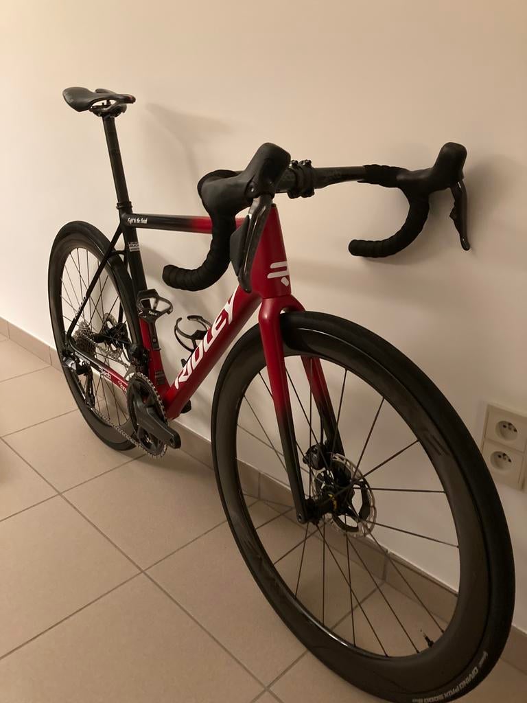 Ridley racefiets di2 12 speed als NIEUW!, Fietsen en Brommers, Ophalen, Zo goed als nieuw, Carbon