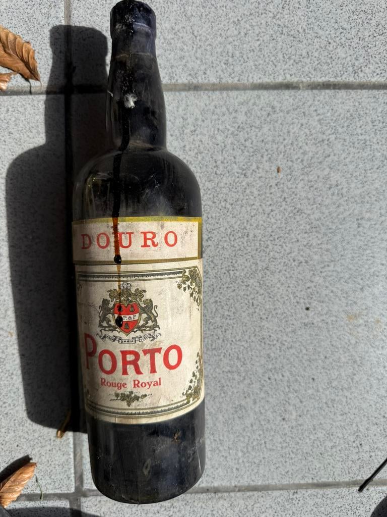 Vintage Porto fles Douro – oude wijnfles – decoratief, Verzamelen, Ophalen, Zo goed als nieuw