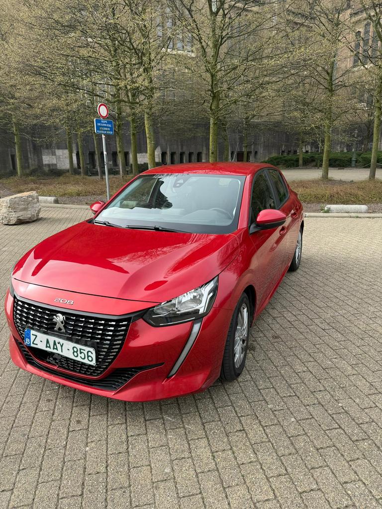 Peugeot 208, Autos, Rouge, Achat, Entreprise, Boîte manuelle