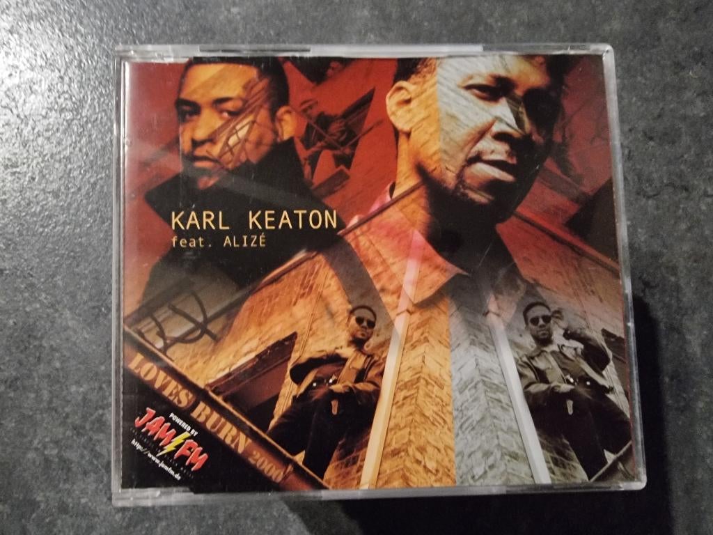 Maxi cd single : Karl Keaton Feat. Alizé – Loves Burn 2000, Cd's en Dvd's, Cd Singles, Gebruikt, Maxi-single, Ophalen of Verzenden