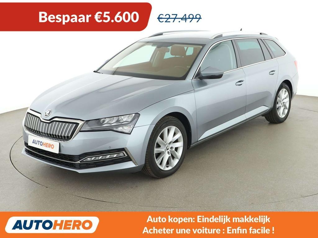 Skoda Superb 1.4 Plug-in Hybrid Ambition iV (automatique), Autos, Skoda, 1395 cm³, Achat, 5 portes, Automatique