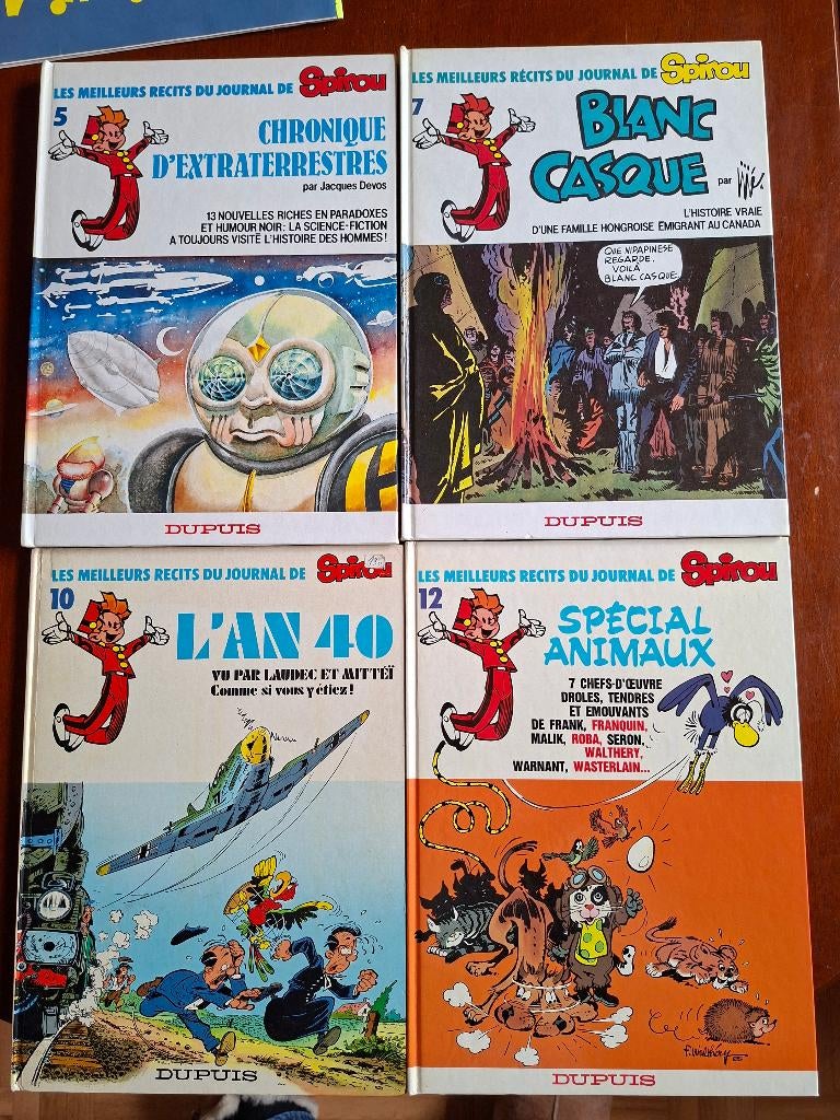 Laudec Jijé Devos Franquin Roba Frank op Walthery Seron, Gelezen, Verzenden, Franquin, Meerdere stripboeken