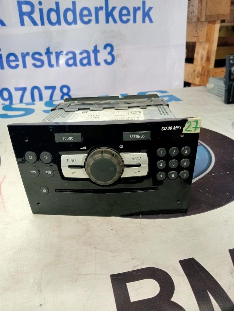 Opel Corsa D radio 13407100, Auto diversen, Autoradio's, Gebruikt, Ophalen of Verzenden