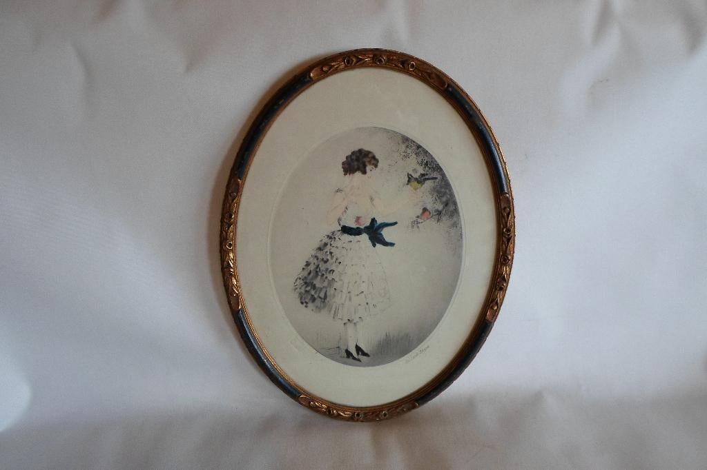 Lithographie Art Nouveau Albert Ferro, Antiquités & Art, Enlèvement