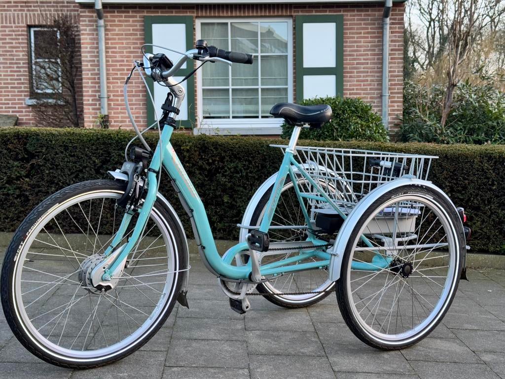 Driewieler Tri-Bike Classic Alu S  Elektrische Driewielfiets, Fietsen en Brommers, Fietsen | Driewielfietsen, Ophalen of Verzenden