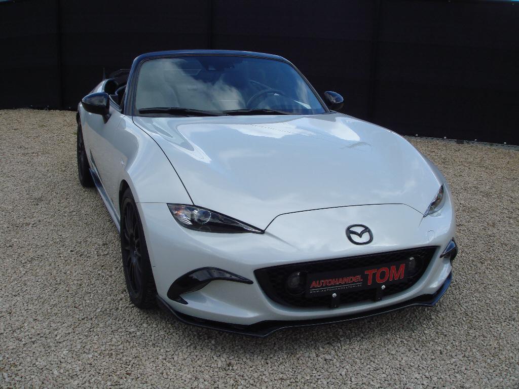 MX5 2.0 * SPORTUITLAAT * NAVI * LEDER * ALU BLACK *, Autos, Mazda, Cuir, Achat, Euro 6, Entreprise