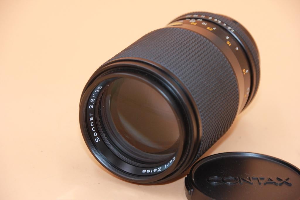 CONTAX : SONNAR 135/2.8 T, TV, Hi-fi & Vidéo, Appareils photo analogiques, Enlèvement ou Envoi, Comme neuf, Reflex miroir