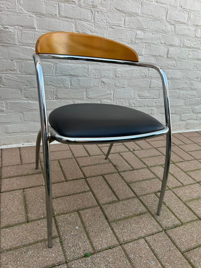 Paire de chaises design vintage rétro, Enlèvement, Utilisé