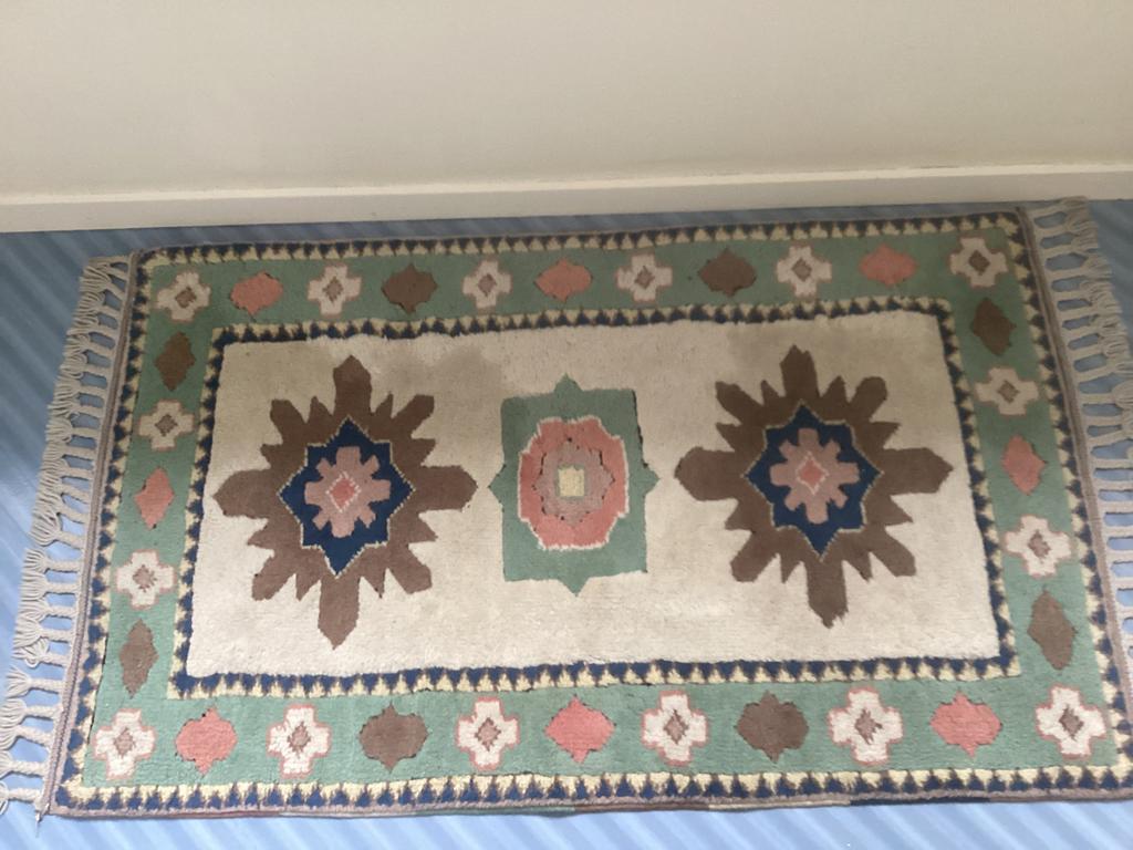 “Handgeknoopt Turks tapijt/Kusadasi/wol /140x70cm”, Enlèvement, Comme neuf