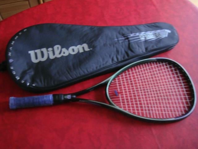 Raquette de tennis: Wilson Sledge Hammer 4 3/8. Vintage., Ophalen of Verzenden, Racket, Wilson