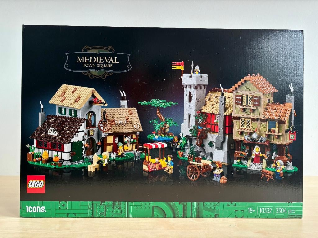 Lego 10332 Medieval Town Square Nieuw!, Kinderen en Baby's, Nieuw, Ophalen of Verzenden, Castle, Complete set