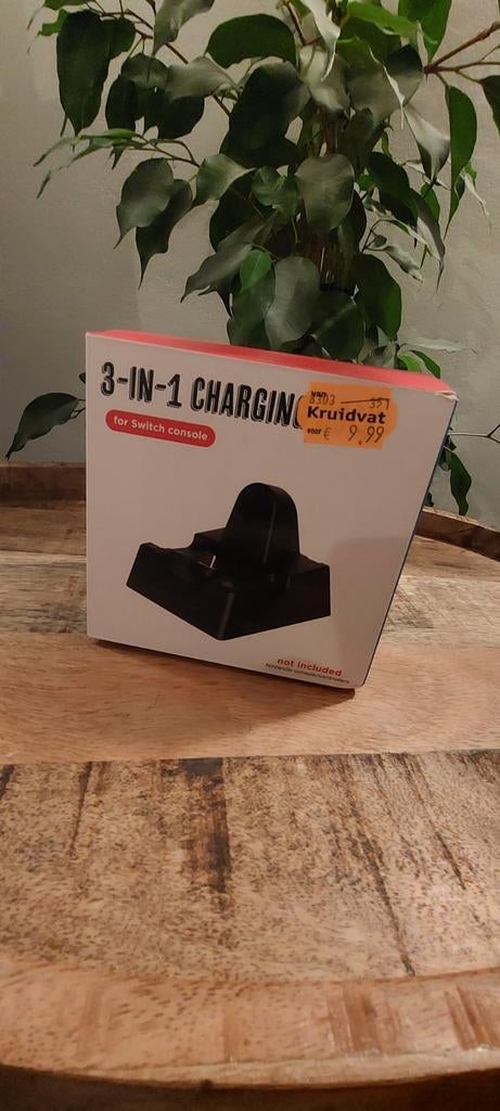 3 en 1 recharger zwart, Ophalen
