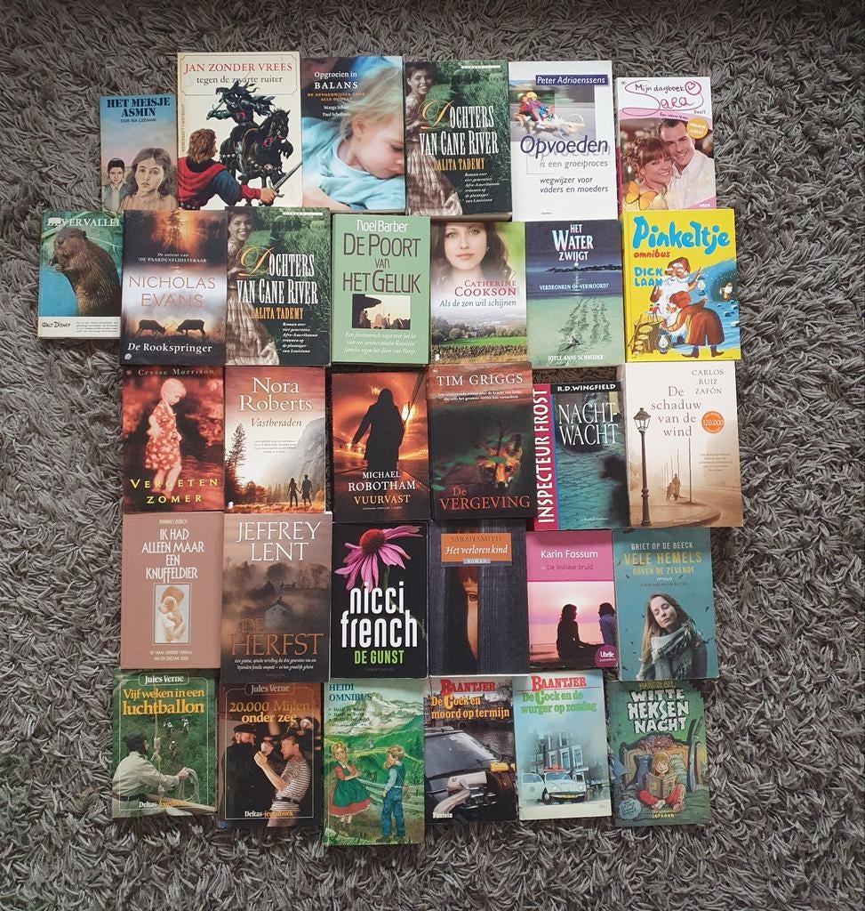 Boeken te koop, Ophalen