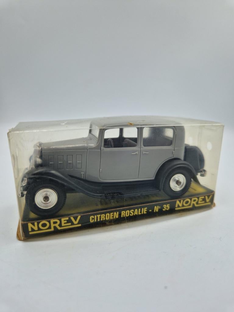 NOREV 35/30 - Citroën Rosalie 1924 - Gris - Miniature En Boîte