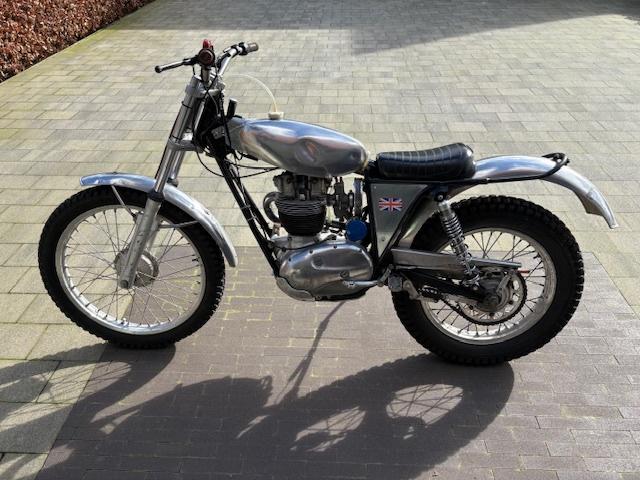 BSA B40 trial, Motoren, Motoren | Oldtimers, Overig, 1 cilinder, Ophalen