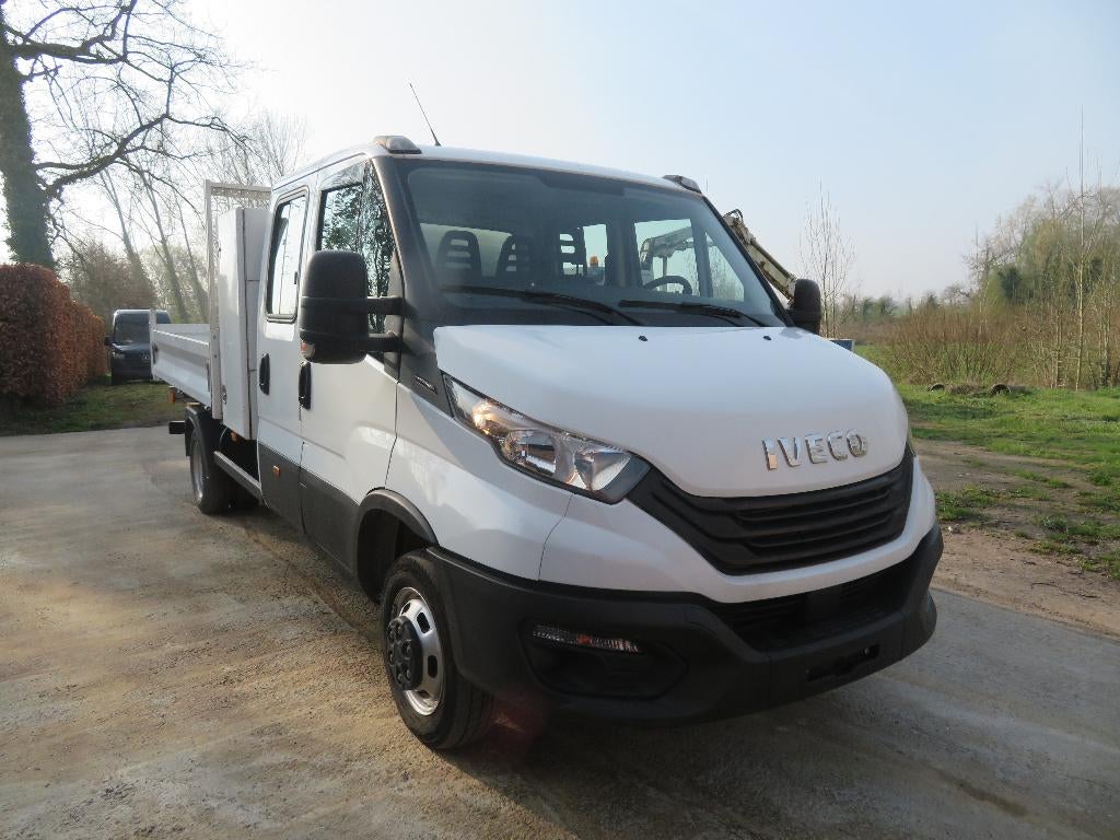 Iveco Daily 35C16 3.0 - Dubbel cabine - Kipper - 2022 - €6d, Auto's, Bestelwagens en Lichte vracht, 4 deurs, Achterwielaandrijving