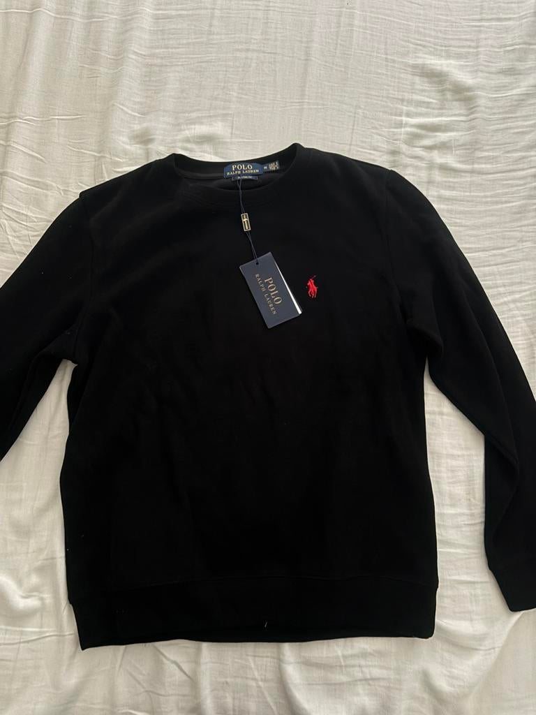 Polo Ralph Lauren sweater zwart, Ophalen of Verzenden, Zo goed als nieuw, Maat 48/50 (M), Zwart
